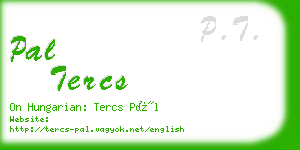 pal tercs business card